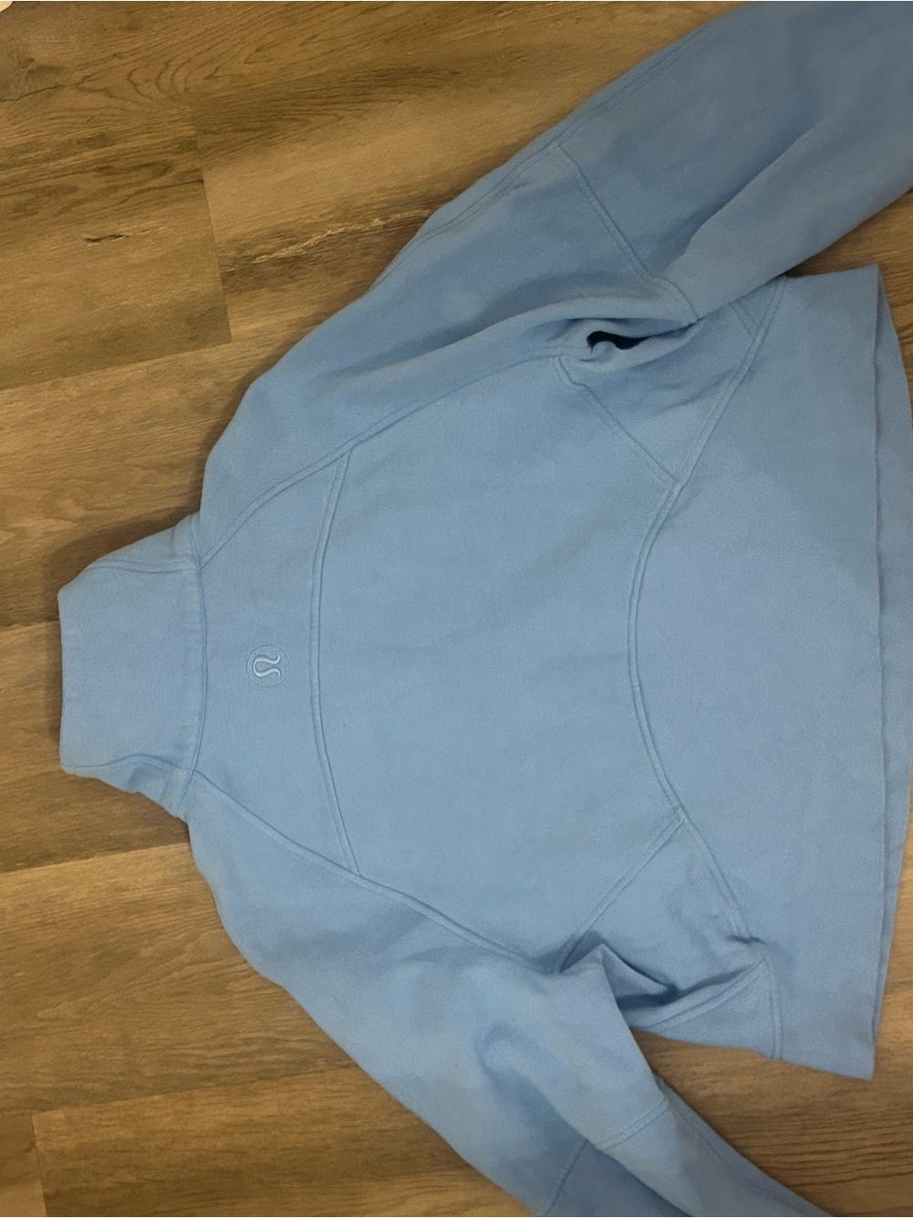 lululemon athletica Scuba Oversized Funnel Neck Aero Blue - Picture 6 of 6